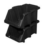 Gaveta Número 5 Polipropileno 150x115x255mm Preta