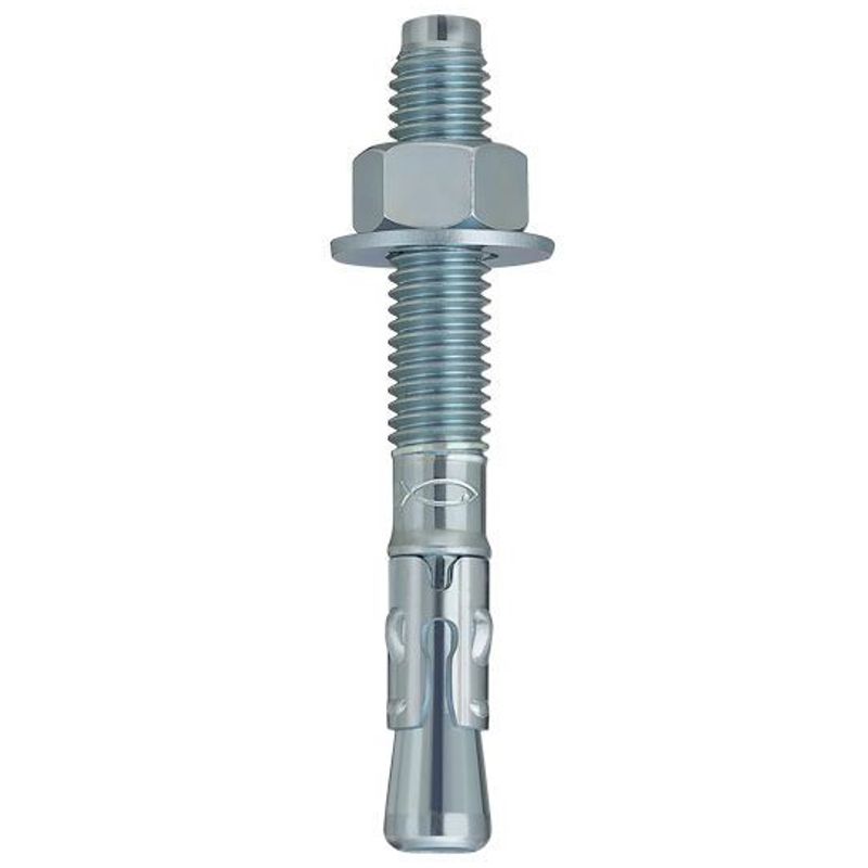 Chumbador PBA com Porca e Arruela 3/8"x80mm com 50 Peças