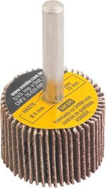 Roda de Lixa 30x20mm Grão 80 com Haste Vonder