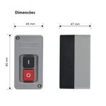 Chave Liga/Desliga Bipolar 1,5CV 20A 250V Margirius