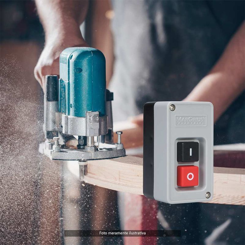 Chave Liga/Desliga Bipolar 1,5CV 20A 250V Margirius