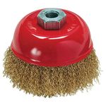 Escova de Aço Tipo Copo 3" 75mm MTX