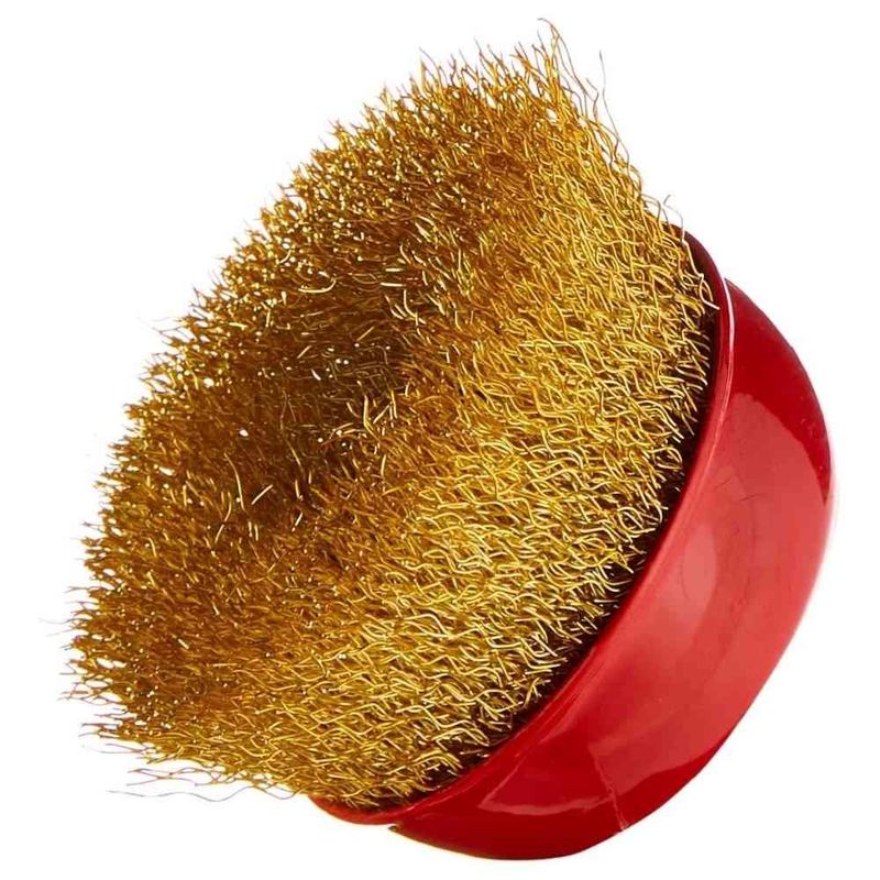 Escova de Aço Tipo Copo 3" 75mm MTX