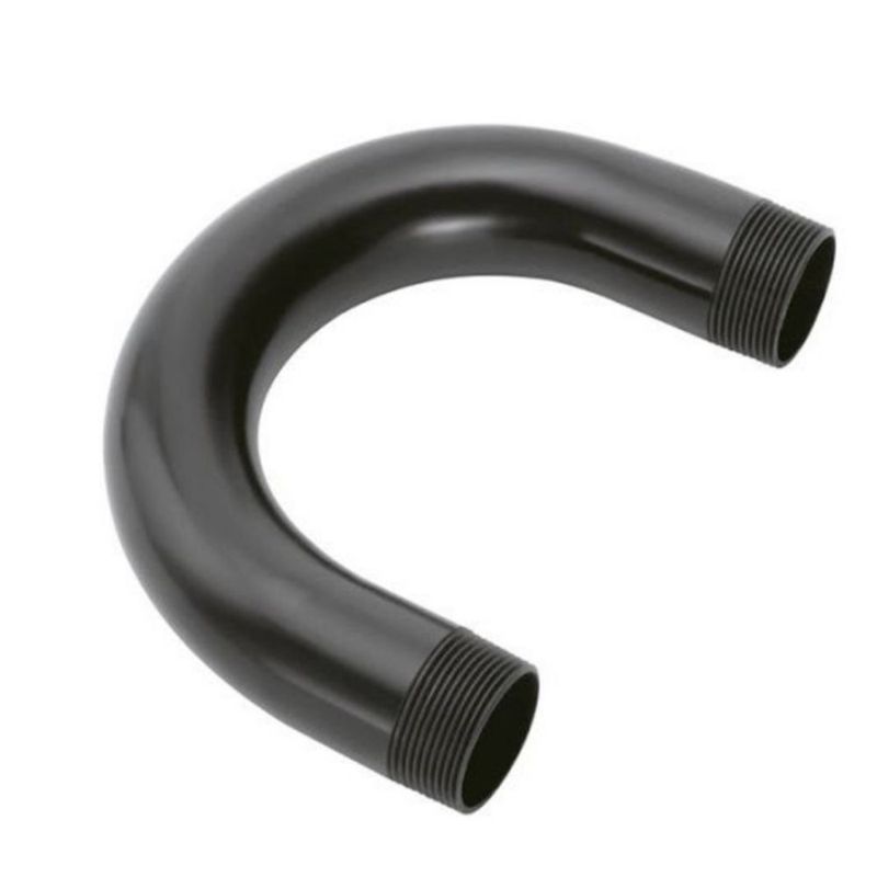 Curva 180° PVC Roscável 3/4" Preto Coflex