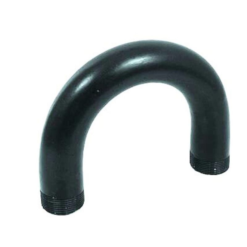 Curva 180° PVC Roscável 3/4" Preto Coflex