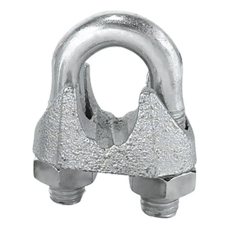 Clip Aço Galvanizado para Cabo de Aço 3/8"