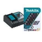 Carregador de Bateria Íons de Lítio 14.4V e 18V DC18RC Bivolt Makita