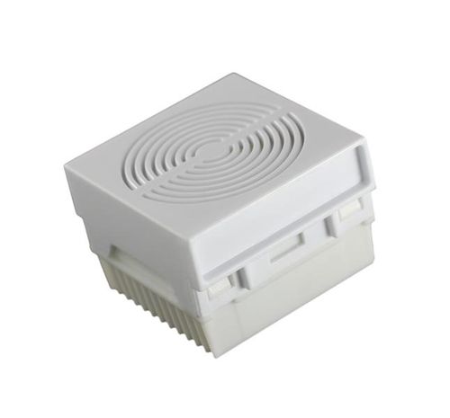 Módulo Campainha Cigarra Bivolt Branco Slim