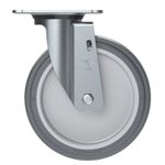 Rodízio Giratório Termoplástico 150mm 85Kg