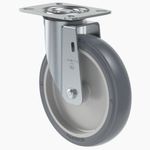 Rodízio Giratório Termoplástico 150mm 85Kg