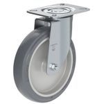 Rodízio Giratório Termoplástico 150mm 85Kg