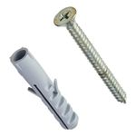 Parafuso Cabeça Chata Philips com Bucha 4,8x50/8mm