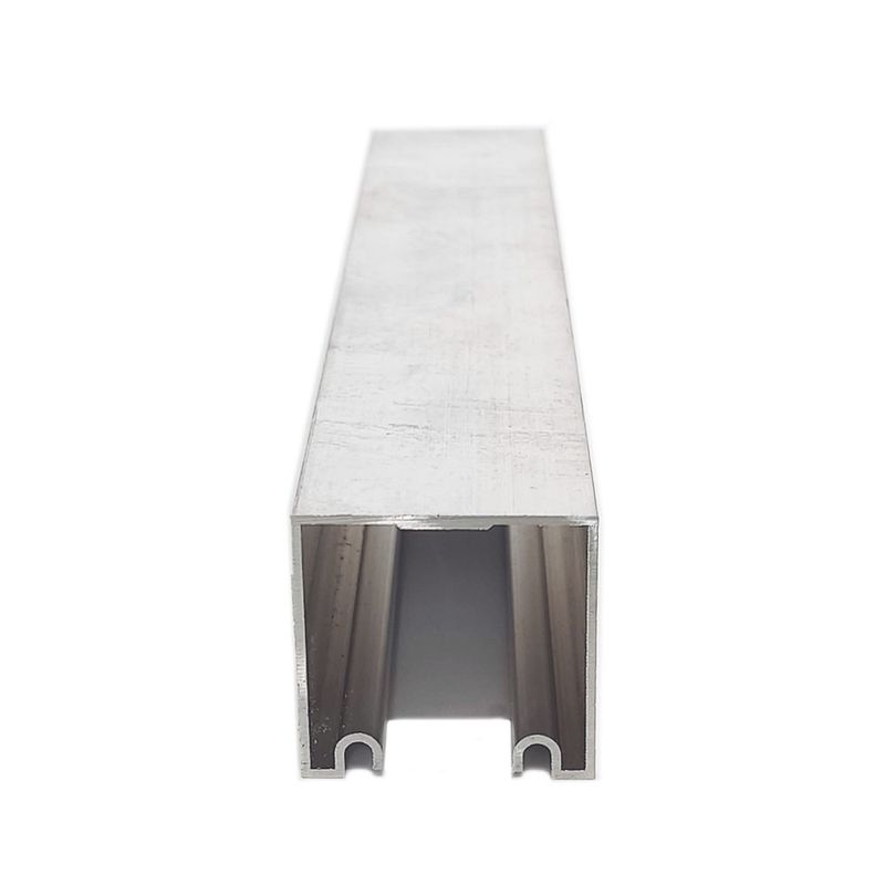 Trilho Côncavo Superior Reforçado 2m Até 60Kg Alumínio Natural