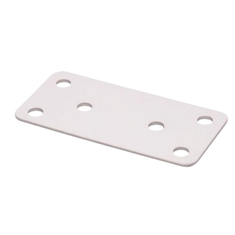 União 06 Furos 80x40x80mm Aço Branco