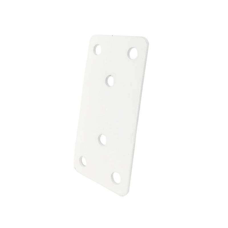 União 06 Furos 80x40x80mm Aço Branco