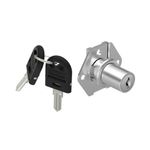 Fechadura Para Gaveta 31mm com Chave Escamoteável