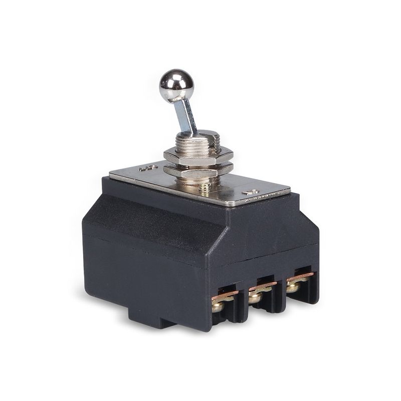 Interruptor Tripolar Alavanca de Metal 30A CS-301 Margirius