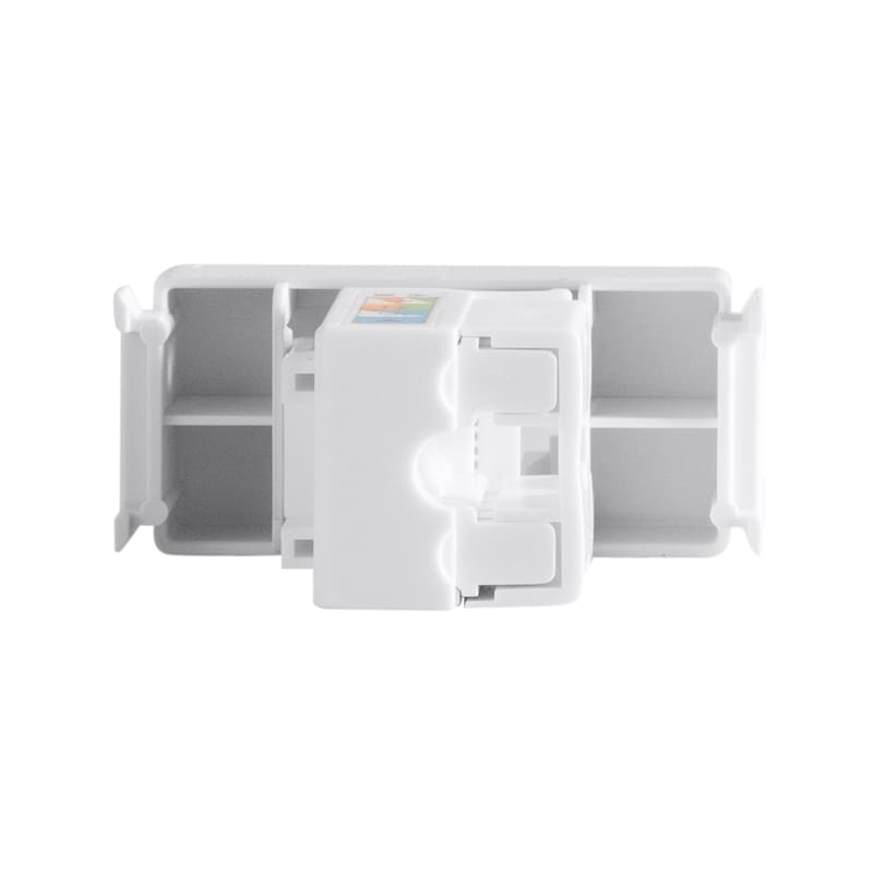 Módulo Tomada Informática RJ45 CAT6 Branco Aria