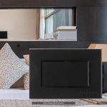 Conjunto Interruptor Simples 10A/250V para Móvel Preto