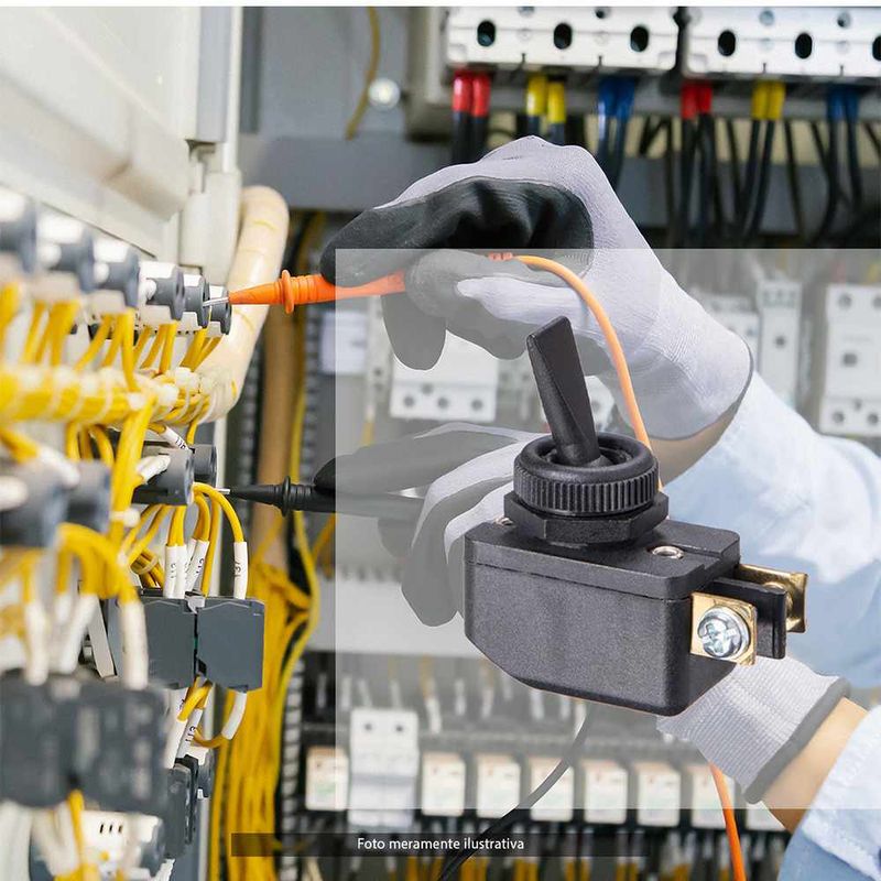 Interruptor Unipolar Alavanca Plástica 6A CS-301D Margirius