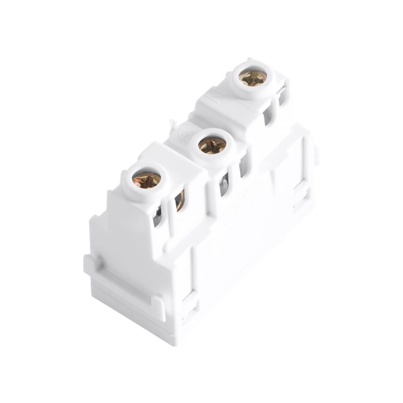 Módulo Tomada 2P+T 10A/250V Branco Aria