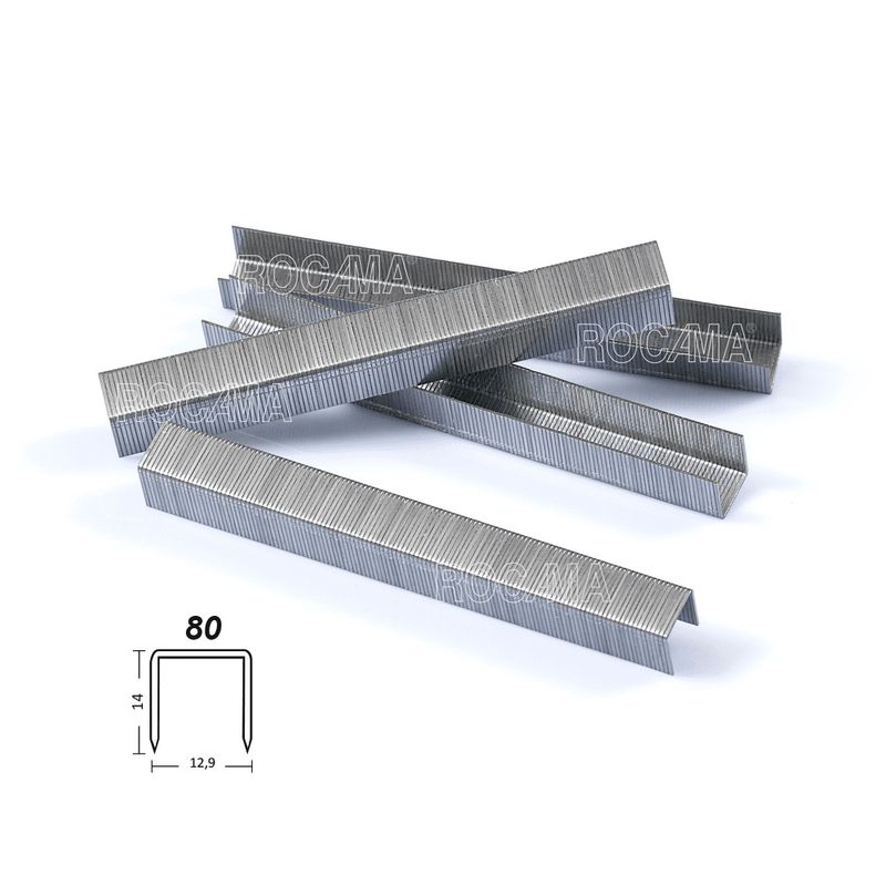 Grampo Tipo 80 14mm 3000 Grampos Rocama