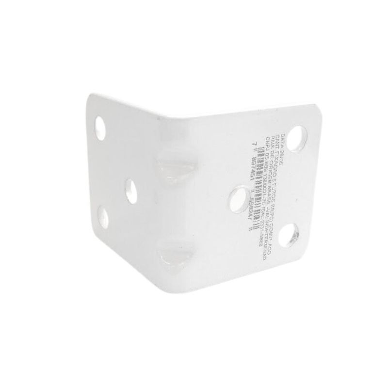Cantoneira 06 Furos 40x40x40mm Branca