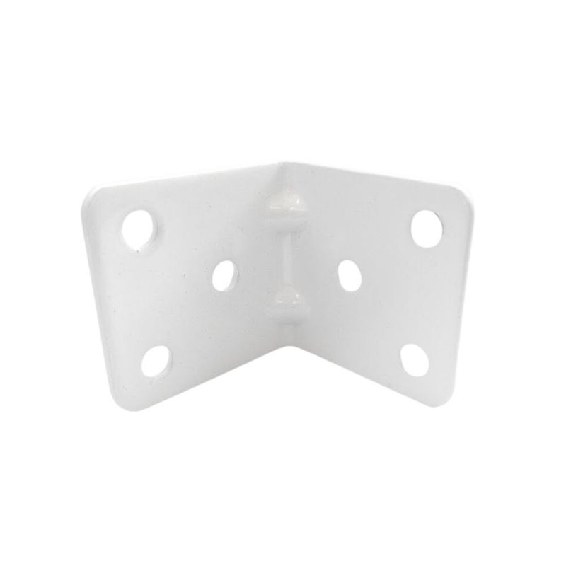 Cantoneira 06 Furos 40x40x40mm Branca