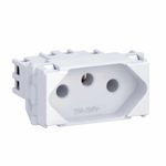 Módulo Tomada 2P+T 20A/250V Branco Equille