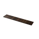 Prateleira MDP Padrão Nogueira sem Suporte 100x20x1,5cm