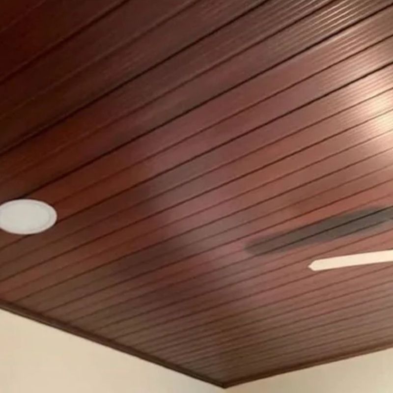 Canto Interno para Forro de PVC Mogno