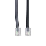 Cordão Liso 6P4C com 2 Metros