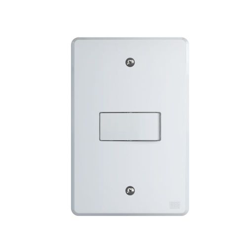Conjunto Interruptor Simples 10A/250V 4x2 Branco Equille