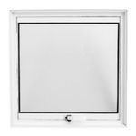 Maxim-ar Vidro Boreal sem Grade Alumínio Branco 60x60cm