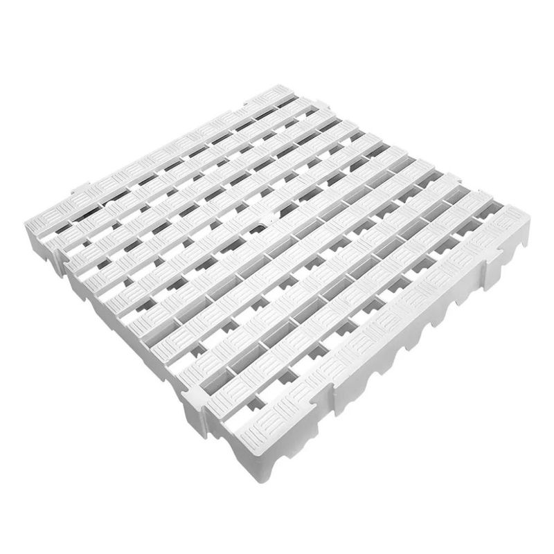 Estrado de PVC Pesado Branco 50x50x4,5cm