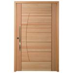 Kit Porta Pivotante Maciça Eucalipto Friso C BB020 Bt 14 214x107cm