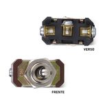 Interruptor Unipolar com 3 posições Alavanca de Metal 15A Margirius