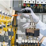 Interruptor Unipolar com 3 posições Alavanca de Metal 15A Margirius