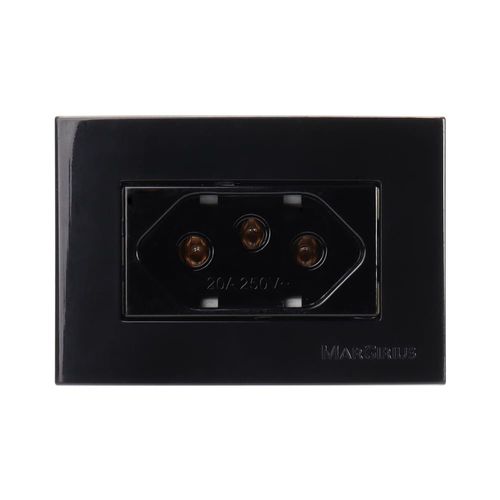 Conjunto Tomada 2P+T 20A para Móvel Margirius