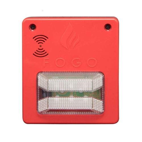 Sinalizador Audiovisual com Sirene Convencional 12/24V