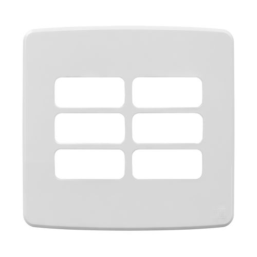 Placa 6 Postos 4x4 sem Suporte Composé Weg