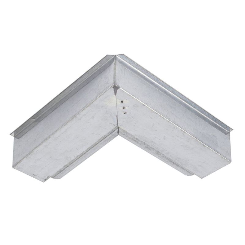 Esquadro Interno Moldura Aço Corte 33 Galvalume Calhaforte