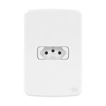 Conjunto Tomada 2P+T 10A/250V 4x2 Branco Composé