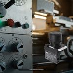 Botão Pulsador Simples 1NA IP65 Preto Margirius