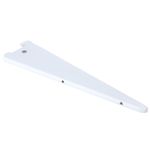 Suporte Simples Encaixe Até 65Kg 37cm Aço Branco
