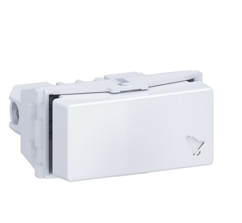 Módulo Pulsador para Campainha 10A/250V Branco Equille