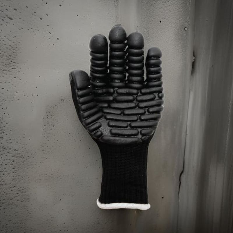 Luva Segurança Gorila/Martelete Preto Tam EG Ca38257 Volk