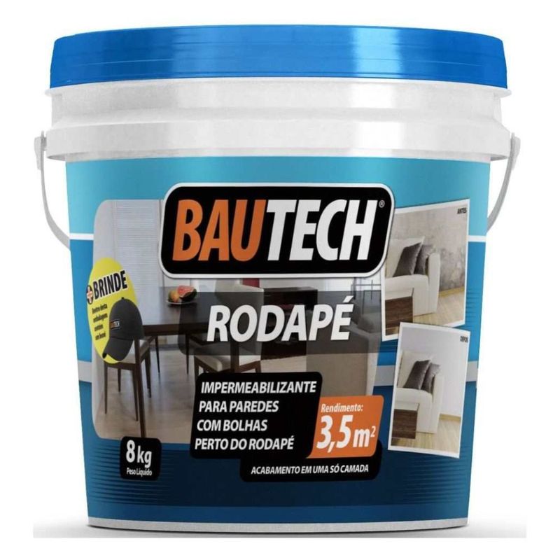 IMPERMEABILIZANTE CIMENT RODAPE 8KG  RODAPÉ E PARED INT