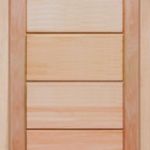 Kit Porta Maciça Eucalipto Rosa Reversível BB022 Bt 14 210x82cm