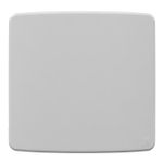 Placa Cega 4x4 sem Suporte Branca Composé